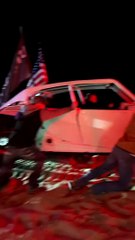 Guy Gets Run Over by a Dune Buggy