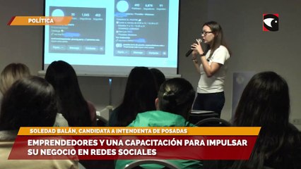 Emprendedores y una capacitación para impulsar su negocio en redes sociales