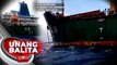 Chinese commercial vessel na may kargang 55,000 metric tons ng nickel ore, sumadsad | UB