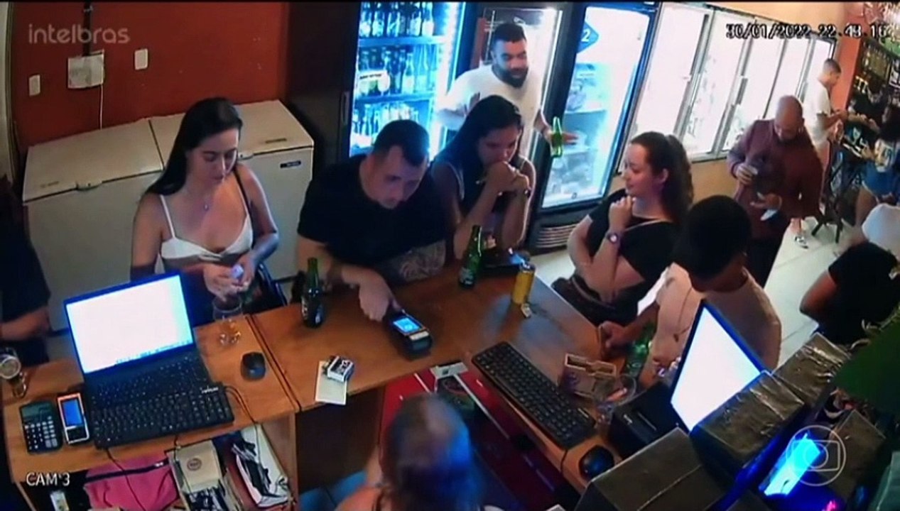 Justiça só tem acesso a vídeo de confusão com tiros e pancadaria em bar, um ano depois