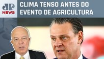 Carlos Fávaro se recusa a participar de Agrishow se Bolsonaro comparecer; Motta comenta