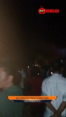 Dipicu Arus Pendek, Kios Warga Terbakar