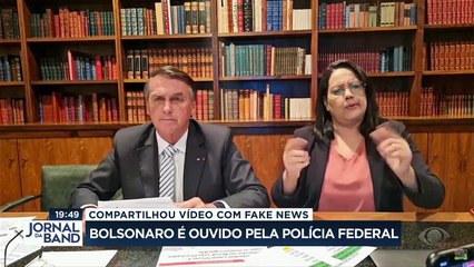 Bolsonaro é ouvido pela Polícia Federal 26/04/2023 21:26:58