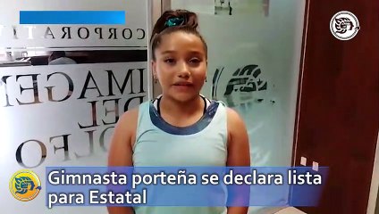 Gimnasta porteña se declara lista para Estatal