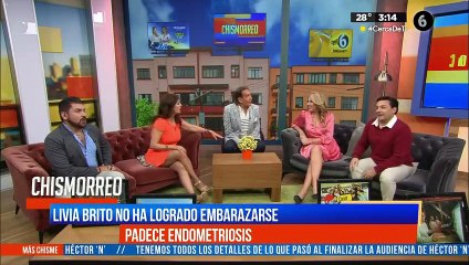 Livia Brito revela no ha logrado embarazarse debido a la endometriosis que padece