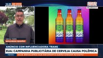 Campanha publicitária de cerveja causa polêmica  26/04/2023 21:32:53