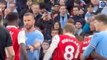 Manchester City and Arsenal Players FIGHT at Full-Time after Manchester City vs Arsenal 4-1