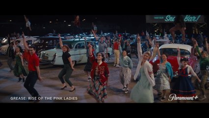 The Cast of  Grease: Rise of the Pink Ladies - Grease is the Word