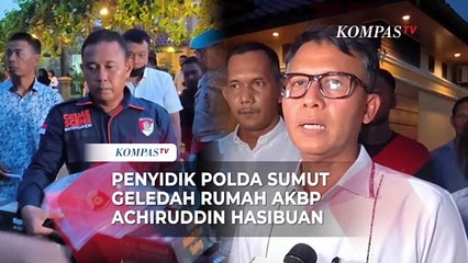 Download Video: Penyidik Polda Sumut Geledah Rumah AKBP Achiruddin Hasibuan, Temukan Bungkus Airsoft Gun