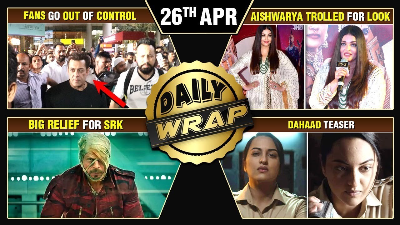 Fans Go Out Of Control Seeing Salman, Aishwarya Trolled For Look, Big Relief For SRK | Top 10 News