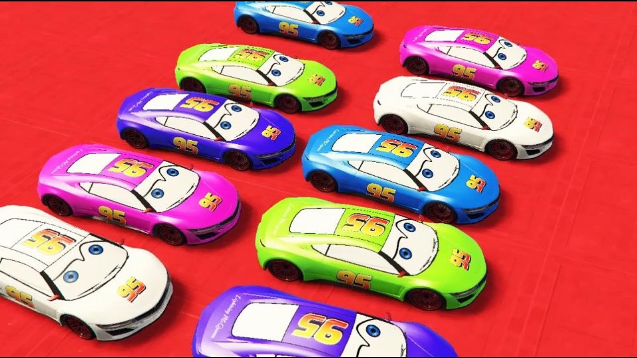 GTA 5 Online: Recreating Lightning McQueen (Cars)