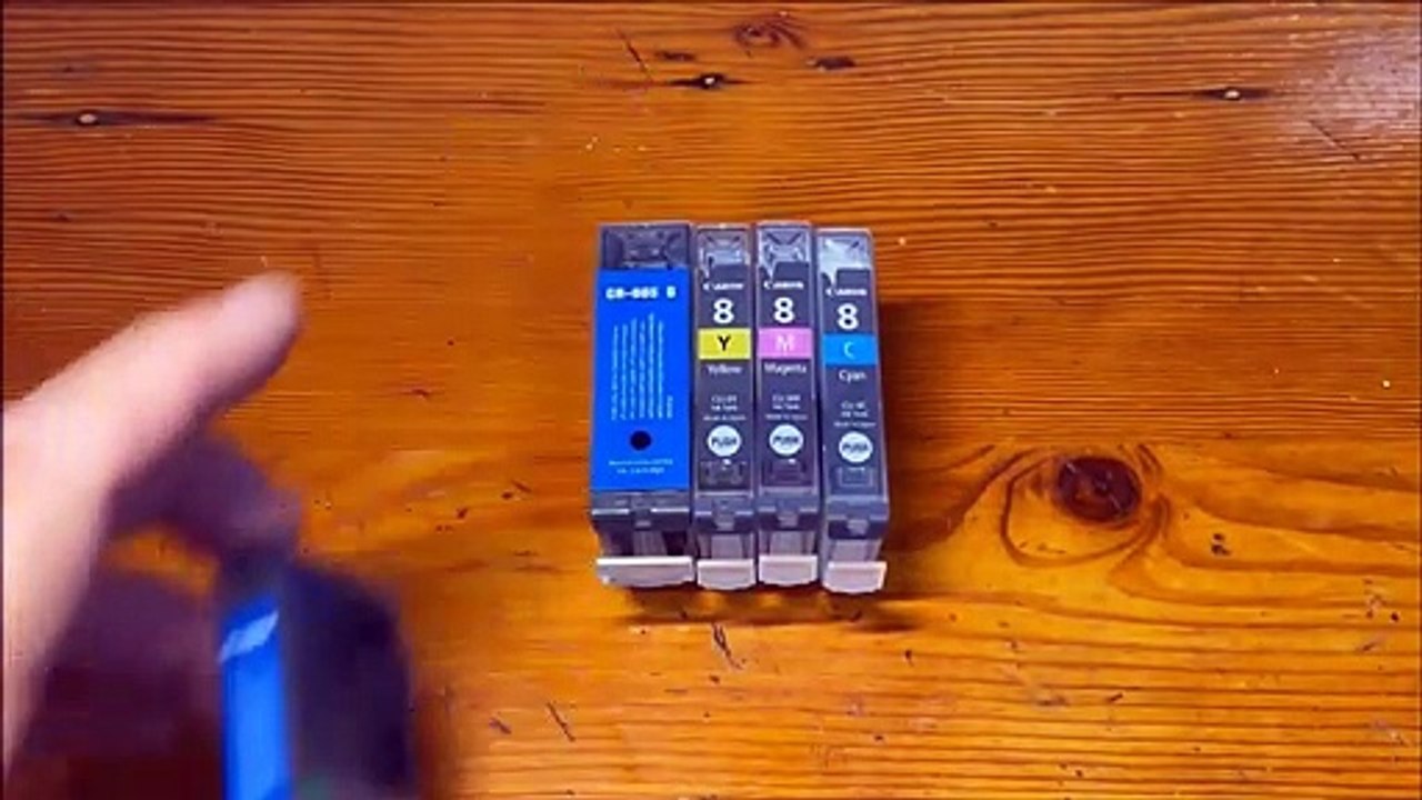 How to Replace the Ink Cartridges in a Canon Pixma MP530 Printer