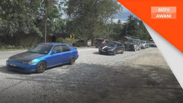 Penduduk 4 kampung di Hulu Besut desak baiki jalan rosak