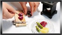 Pocket Cooking - Steak & Asparagus 4K Tiny Food Mini Food ミニチュア 料理 미니 요리