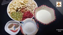 Creamy Fruit Chaat Recipe  _ Best Cream Chaat Recipe Easy _ Best Cream Chaat Recipe| Cream Chaat bnane ka tarika|| Kitchen with Hiba| Easy recipes | Platform of unique recipes