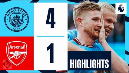 Manchester City vs Arsenal 4-1 | 2023 Premiere League | Match Highlights