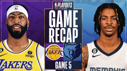 Game Recap: Grizzlies 116, Lakers 99