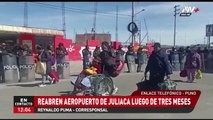 Aeropuerto de Juliaca reanuda operaciones luego de tres meses de suspensión