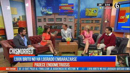 Livia Brito revela no ha logrado embarazarse debido a la endometriosis que padece