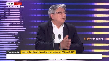 Économie : "La dette financière est moins importante que la dette écologique", estime le député LFI Eric Coquerel