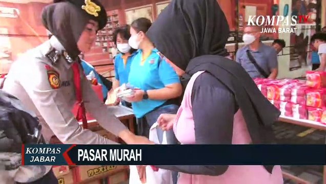 Bantu Stabilkan Harga Pasar, Polisi Adakan Pasar Murah