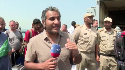 القوات البحرية السعودية تستعد لاستقبال القادمين من بورتسودان بكافة الإمكانيات 🚢