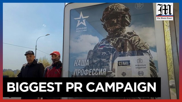 'Be a real man'- Russian army launches recruitment drive