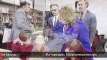 Marmara Adası kütüphanesine kavuştu