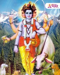 श्री दत्तांच्या सोबत गाय आणि कुत्रे हे कसले प्रतीक