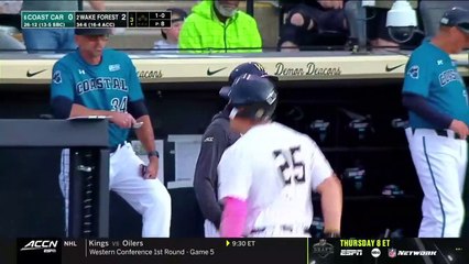 #6 Coastal Carolina vs #2 Wake Forest Highlights 2023 College Baseball Highlights