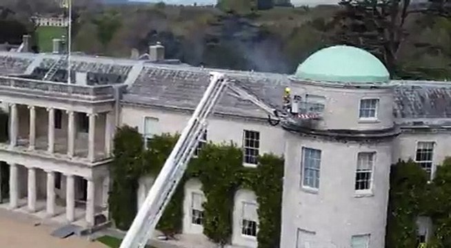 Watch as Chichester landmark hosts major incident training for firefighters