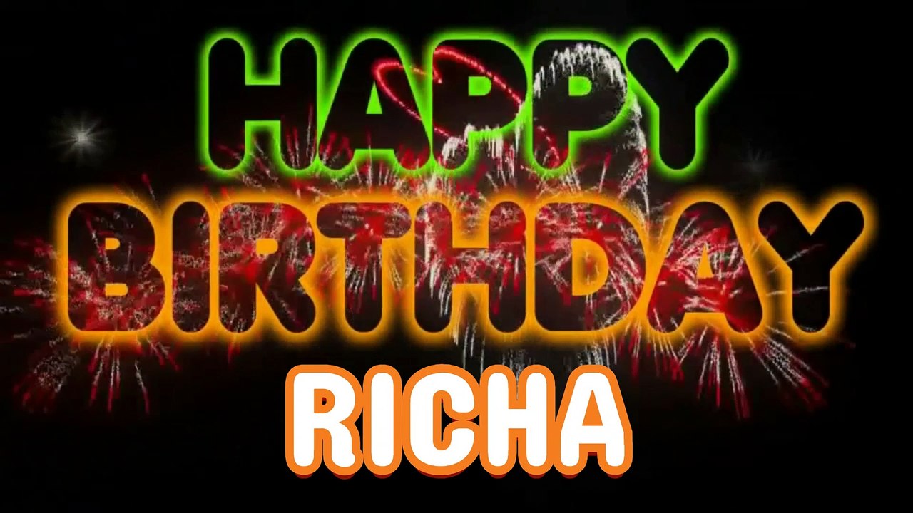 RICHA Happy Birthday Song – Happy Birthday RICHA - Happy Birthday Song - RICHA birthday song