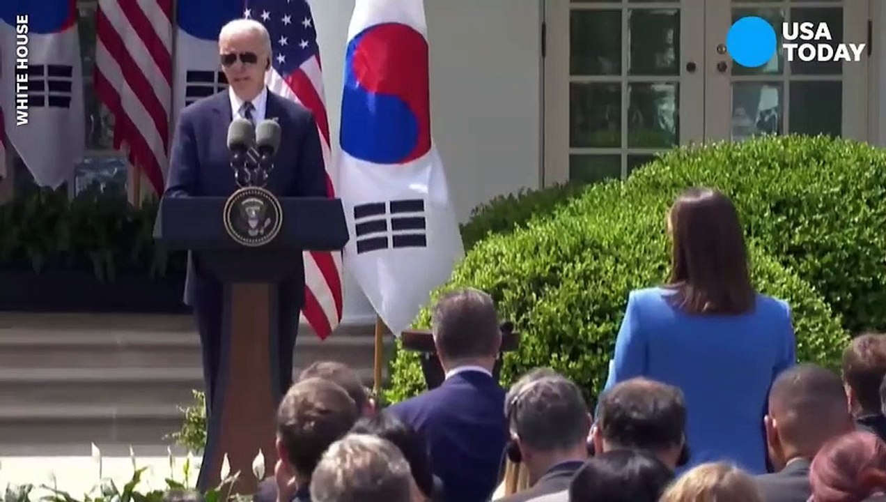 Etats-Unis - Le président Joe Biden a balayé les questions sur son âge après l’annonce de sa candidature à la présidentielle de 2024: "Je me sens bien" - Regardez