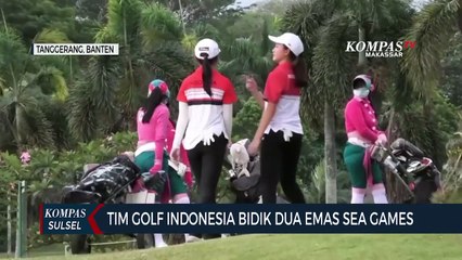 Tim Golf Indonesia Bidik Dua Emas Sea Games
