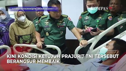 KSAD Dudung Jenguk Prajurit yang Diserang KKB Papua