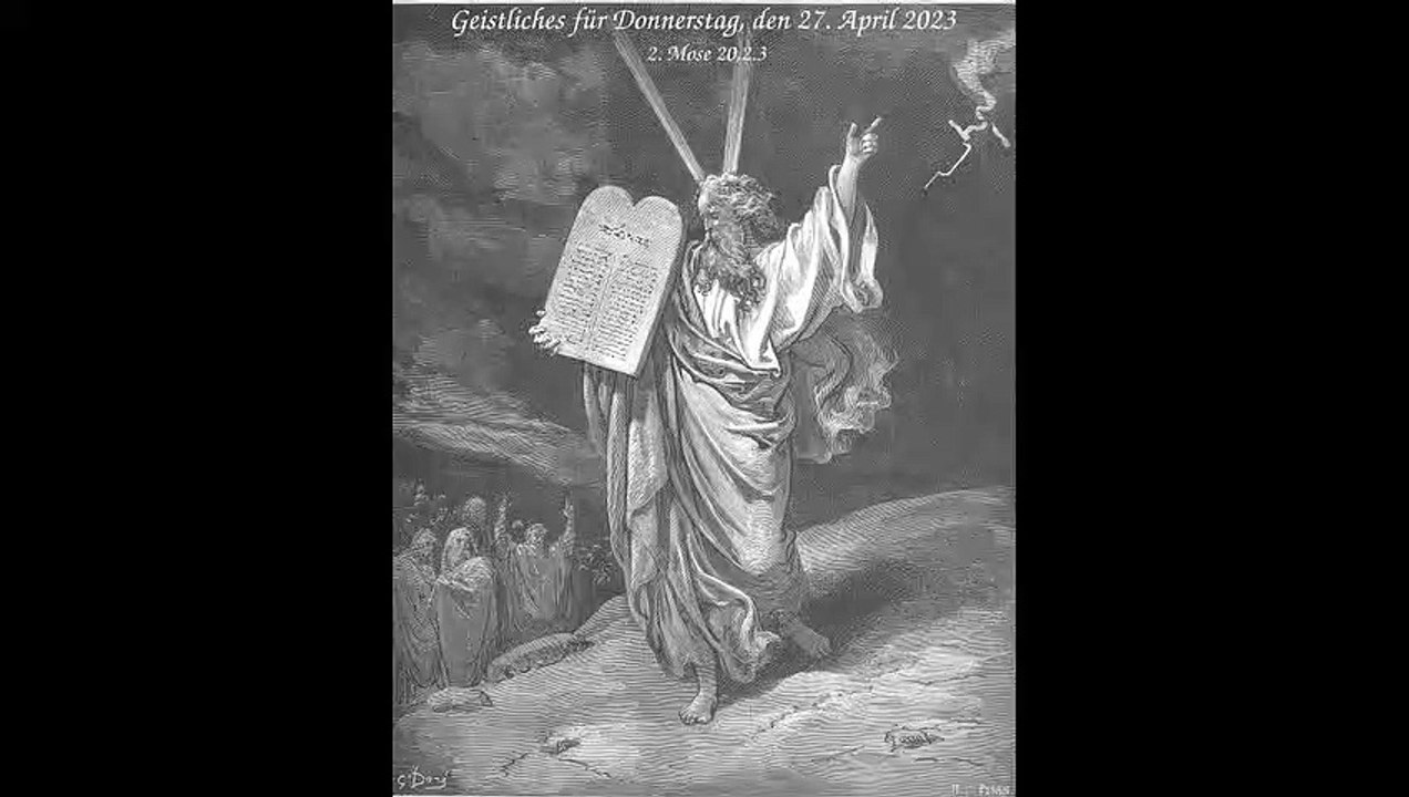 Geistliches für Donnerstag, den 27. April 2023