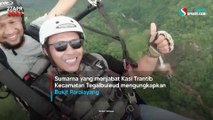 Indah Pisan! Melihat Lanskap Geopark Ciletuh Sukabumi Dengan Paralayang