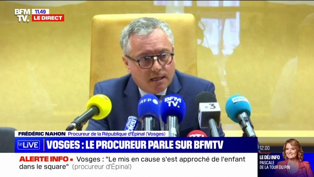 Vosges: le procureur d'Épinal annonce que l'autopsie de l'enfant sera réalisée demain matin