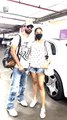Shahid Kapoor and Mira Rajput Arrived At The Airport