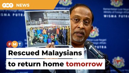 Malaysians evacuated from Sudan set to return home tomorrow