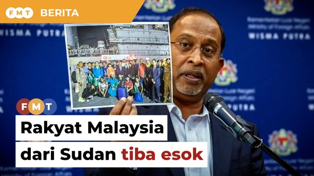 Rakyat Malaysia dipindah dari Sudan dijangka tiba esok