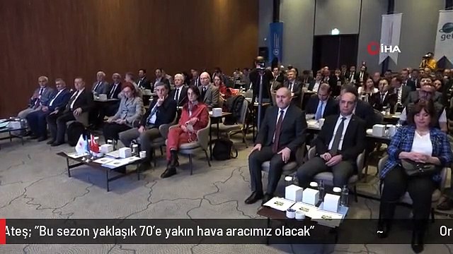 Orman Genel Müdür Yardımcısı Recep Ateş: Bu sezon yaklaşık 70'e yakın hava aracımız olacak