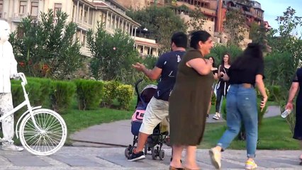 BEST Human Statue Prank 2021 _ Best of Just For Laughs - AWESOME REACTIONS_HD