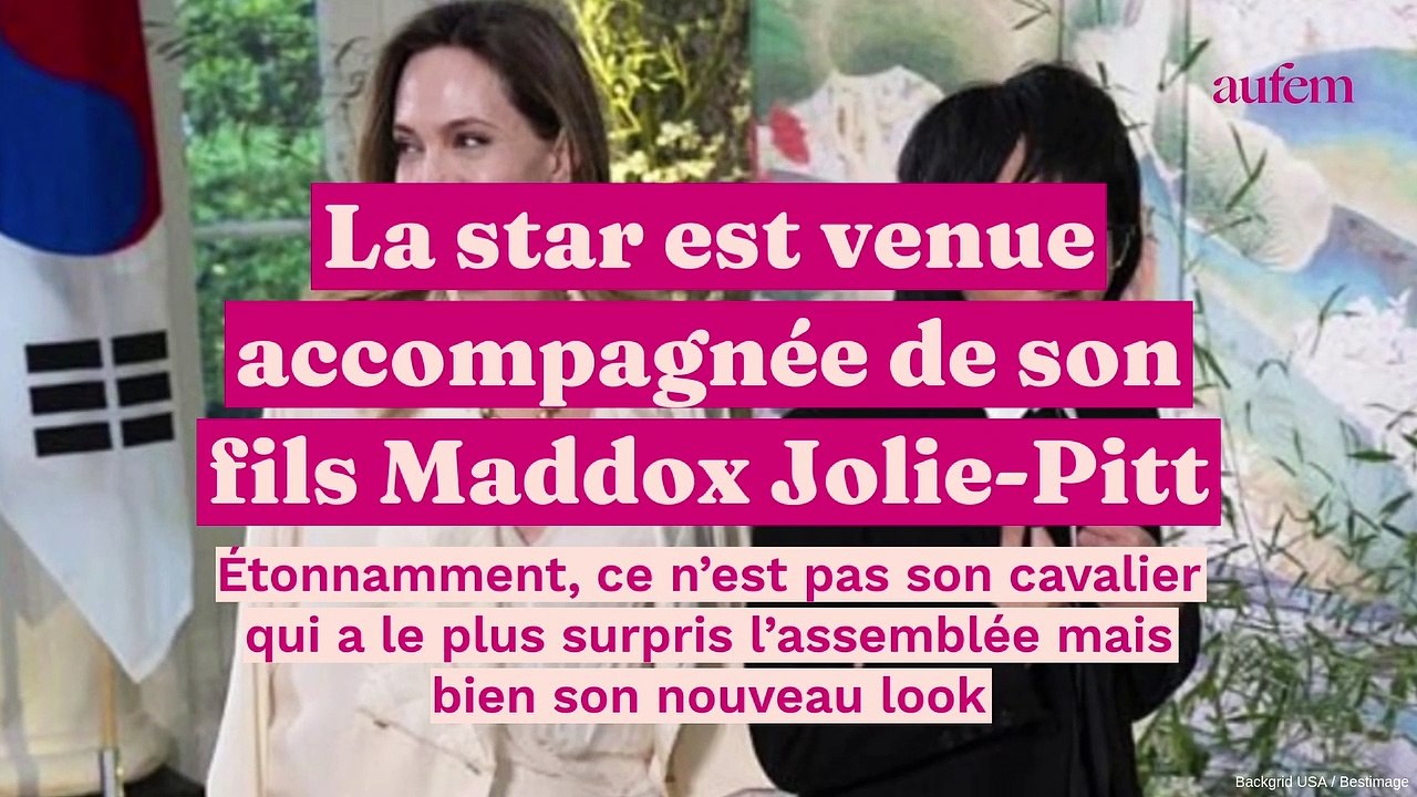 Angelina Jolie époustouflante aux côtés de son fils avec une nouvelle couleur de cheveux