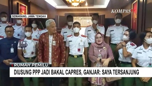 Dukung PPP Jadi Bakal Capres di Pilpres 2024, Ganjar Pranowo: Saya Tersanjung!