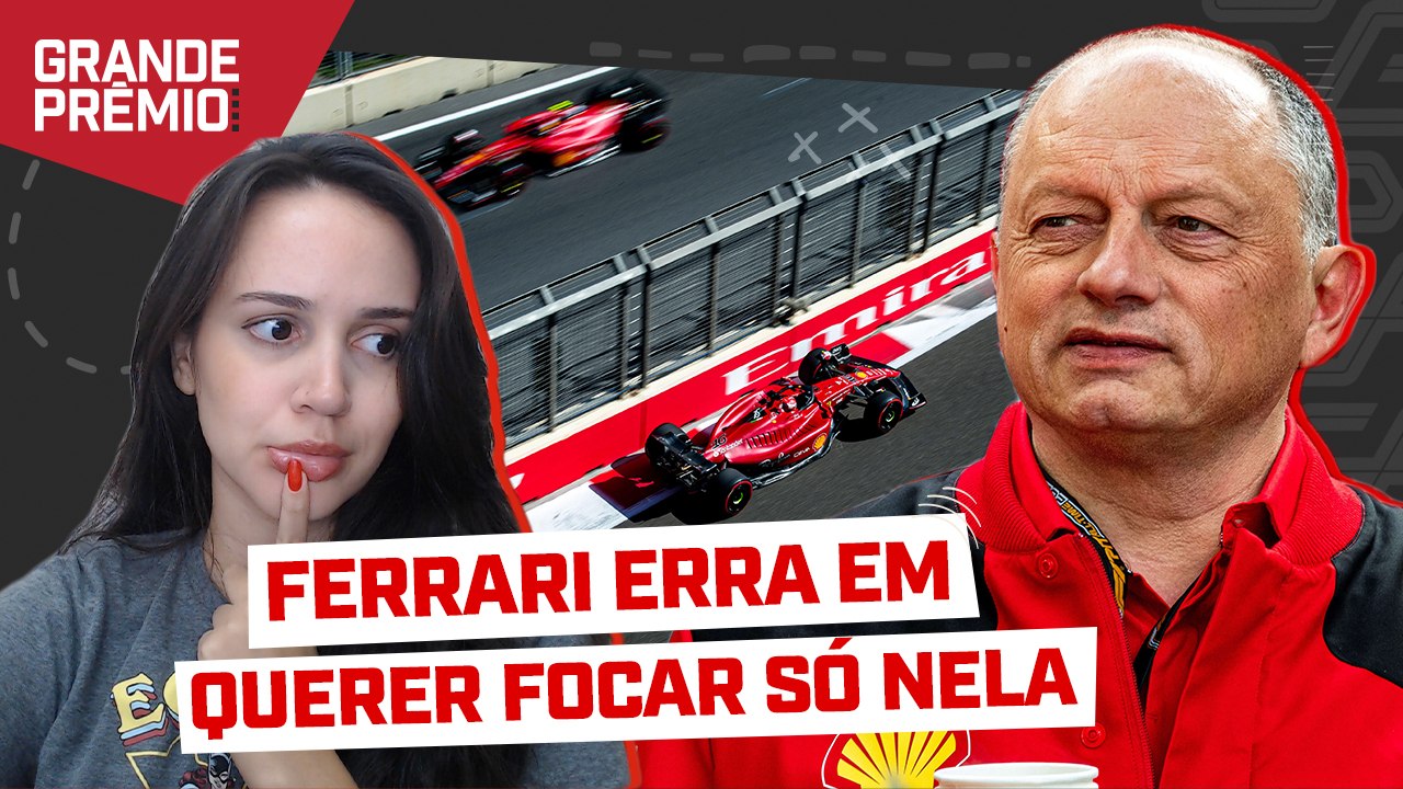 F1 2023: FERRARI QUER OLHAR SÓ PARA ELA. E ESSE É SEU MAIOR ERRO