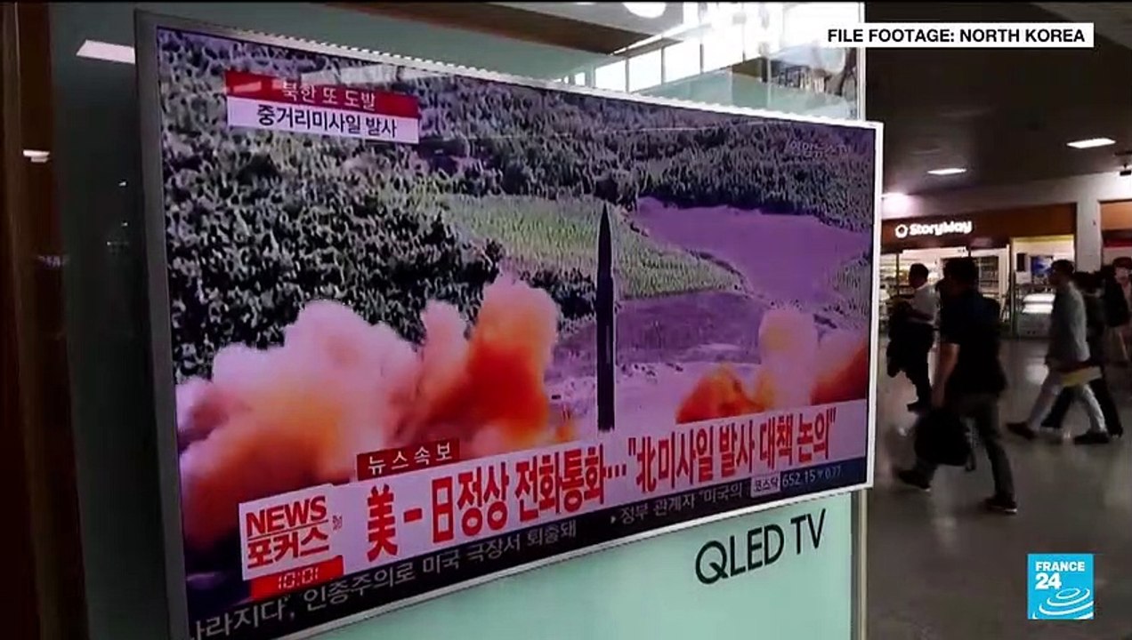 Yoon visits White House, US nuclear sub heading to SKorea