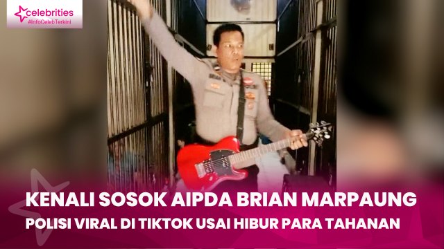 Kenali Sosok Aipda Brian Marpaung, Polisi Viral di TikTok usai Hibur Para Tahanan