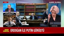 Cumhurbaşkanı Erdoğan, Putin'le görüştü: Fotoğraflar paylaşıldı