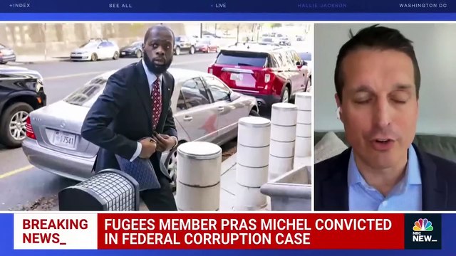 La star du hip-hop Pras Michel, ex-membre du groupe The Fugees, reconnu coupable pour son rôle dans une campagne illégale d'influence menée par un financier malaisien au cœur d'un vaste scandale de corruption